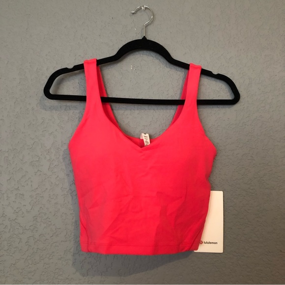 NWT Lululemon Align Tank Lipgloss Pink Size 6 - Picture 3 of 6